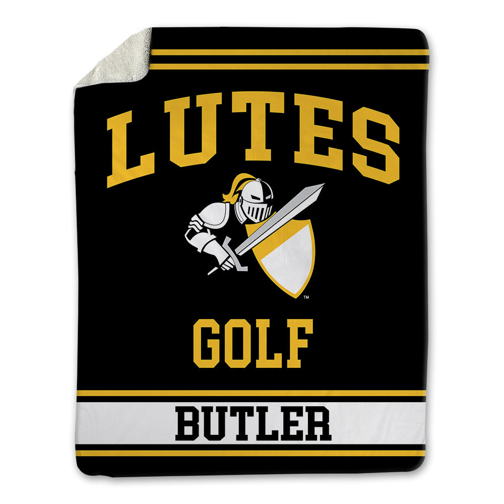 PLU - NCAA Men's Golf : Luke Butler - Blanket-0