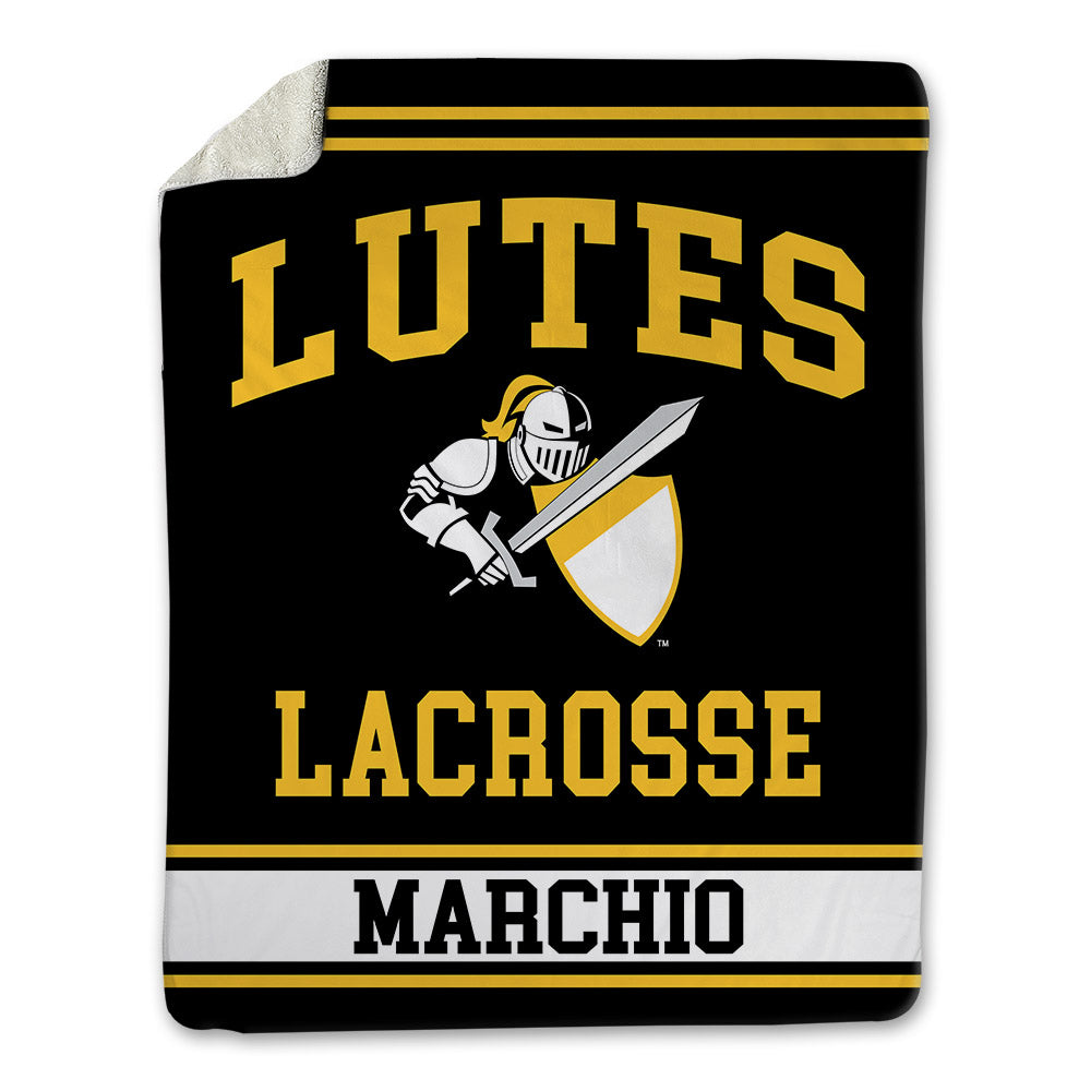 PLU - NCAA Women's Lacrosse : Issabella Marchio - Blanket-0