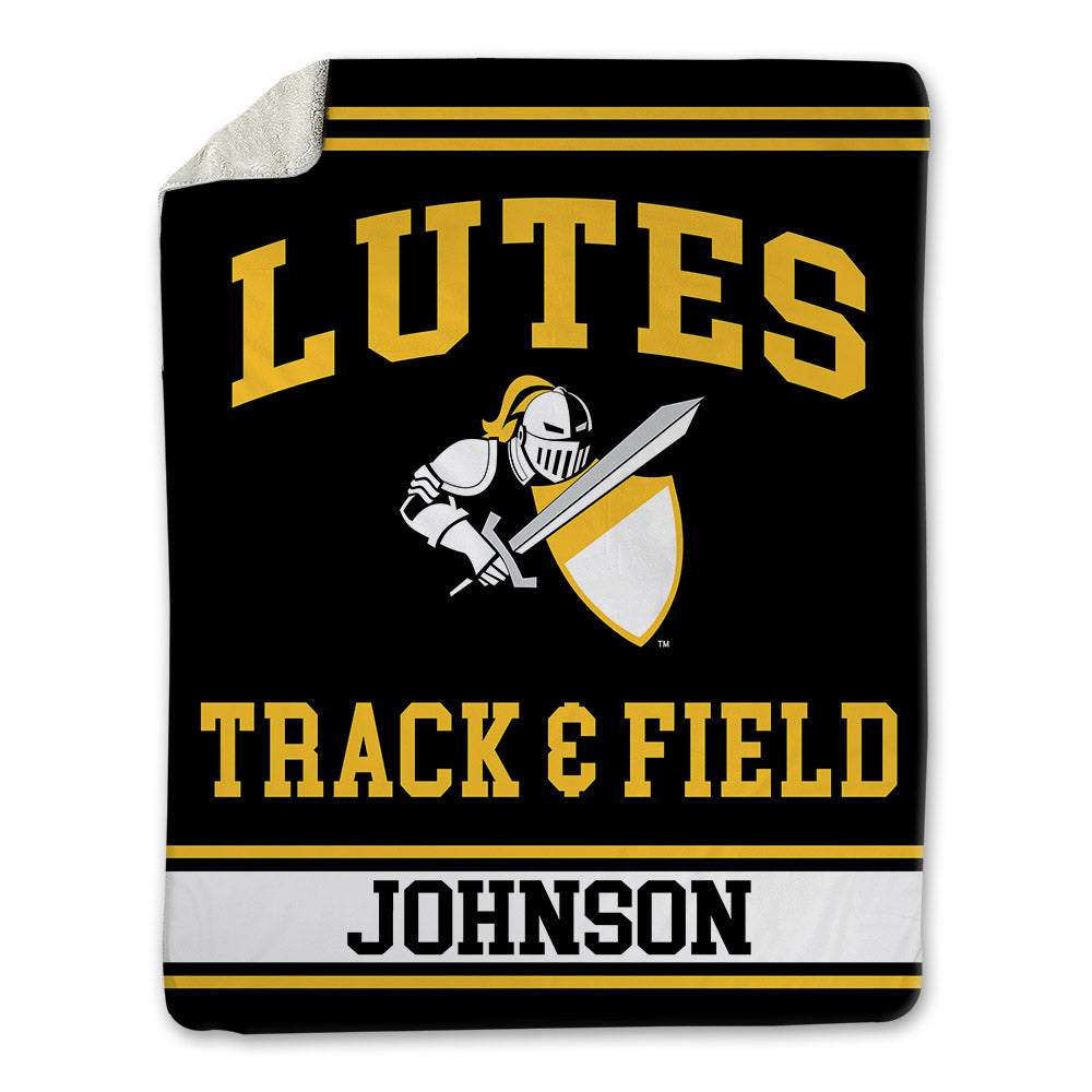 PLU - NCAA Women's Track & Field : Heather Johnson - Blanket-0