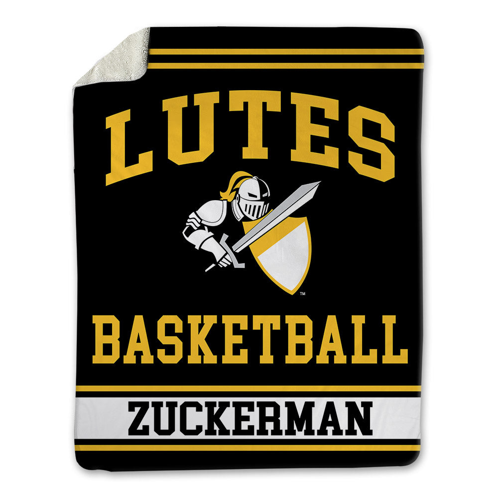 PLU - NCAA Men's Basketball : Zach Zuckerman - Blanket-0