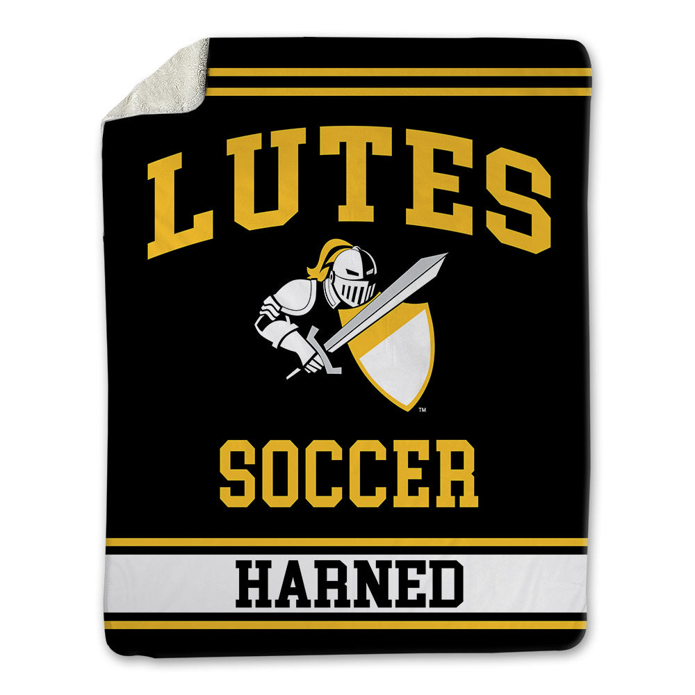 PLU - NCAA Men's Soccer : Owen Harned - Blanket-0
