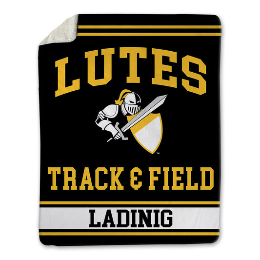 PLU - NCAA Men's Track & Field : Owen Ladinig - Blanket-0