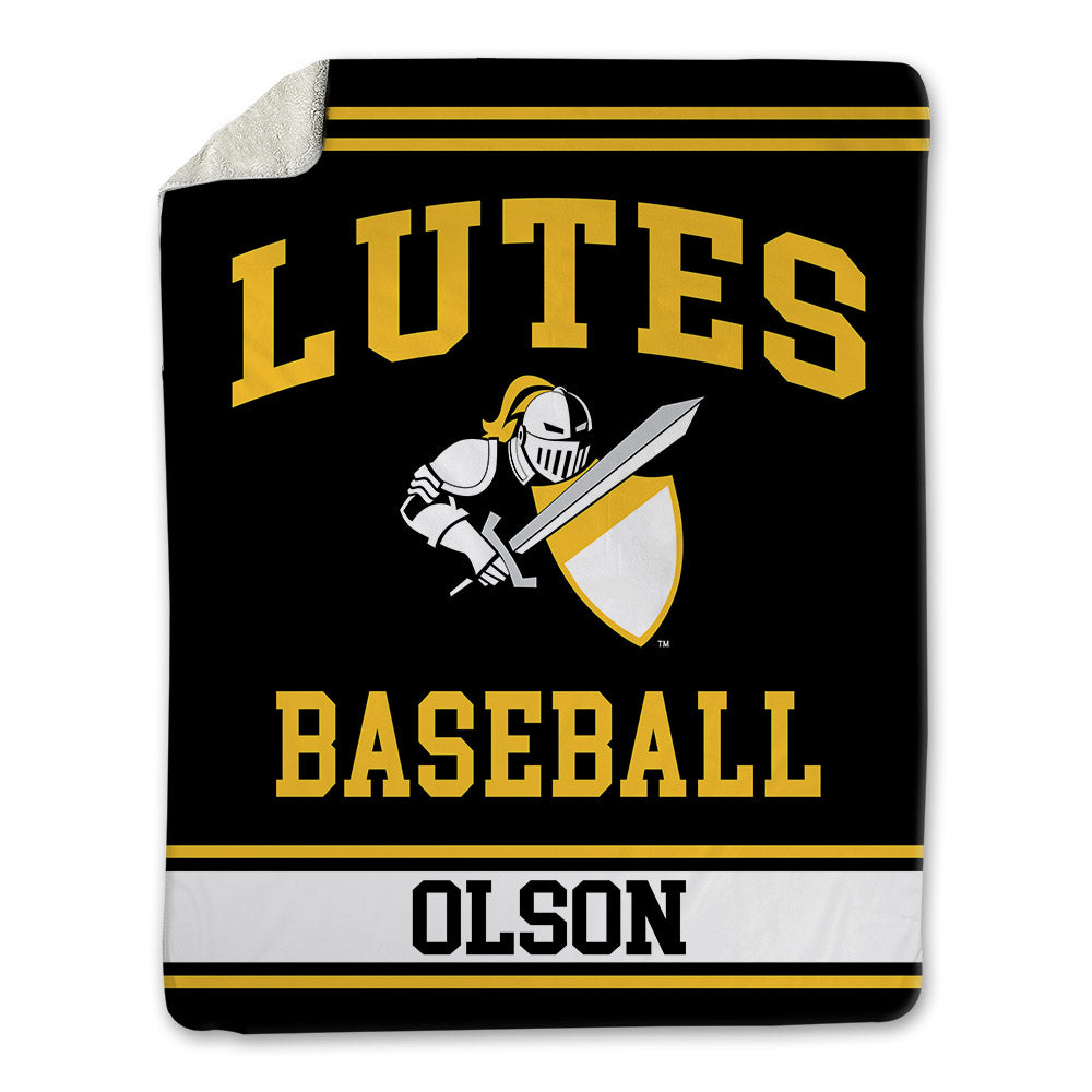 PLU - NCAA Baseball : Charlie Olson - Blanket-0
