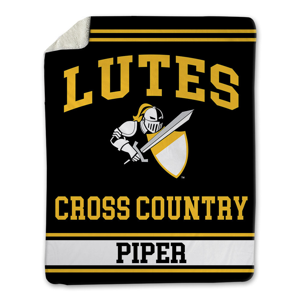 PLU - NCAA Men's Cross Country : Corban Piper - Blanket-0