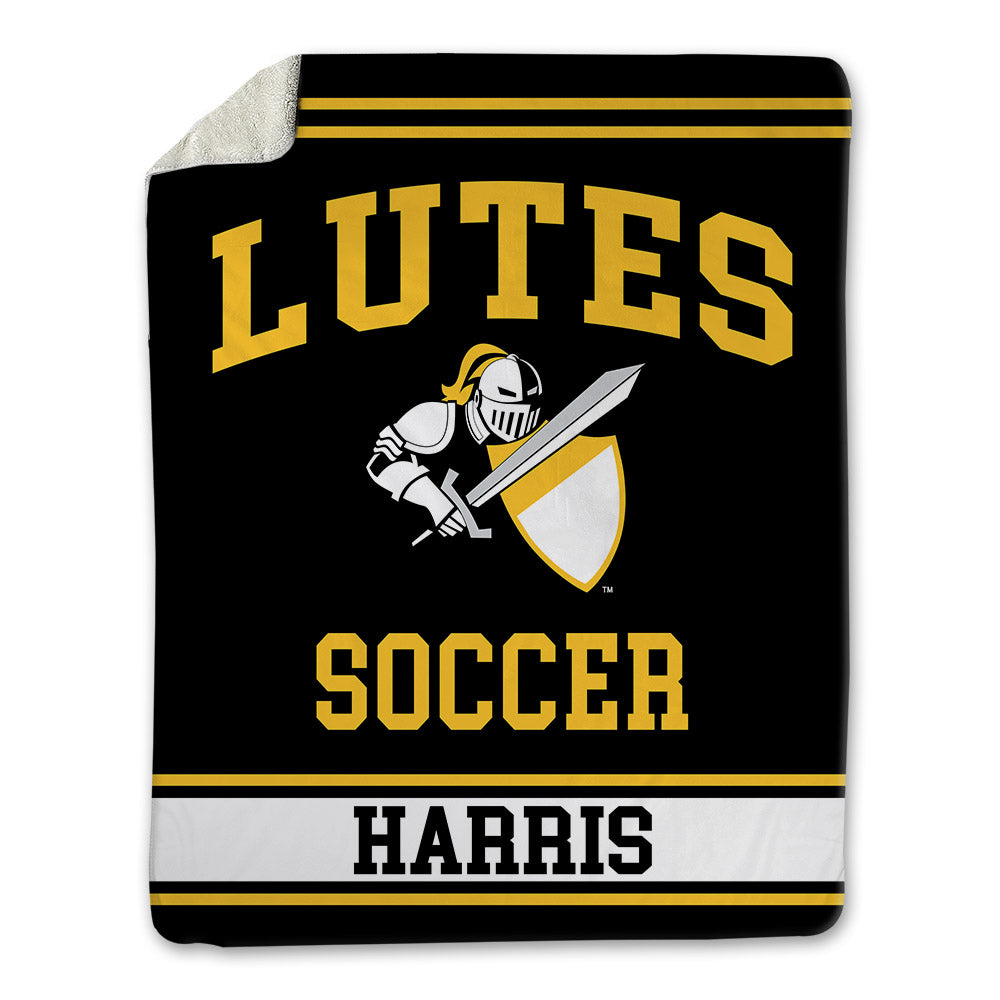 PLU - NCAA Men's Soccer : Noah Harris - Blanket-0