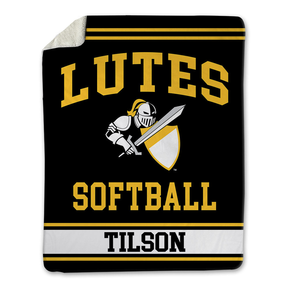 PLU - NCAA Softball : Brooke Tilson - Blanket-0