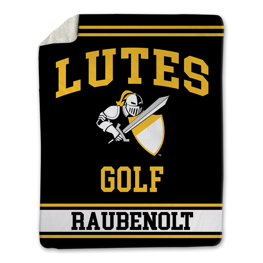 PLU - NCAA Men's Golf : Grant Raubenolt - Blanket-0