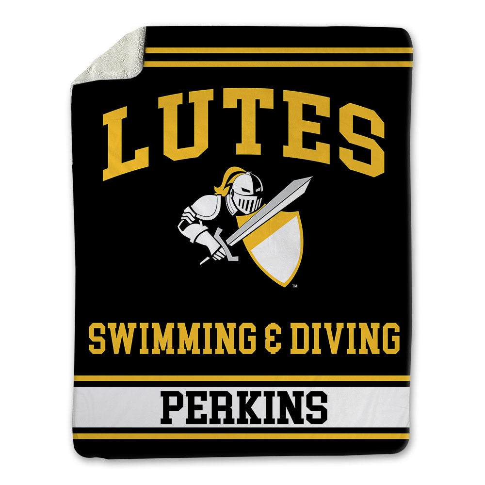PLU - NCAA Women's Swimming & Diving : Hannah Perkins - Blanket-0