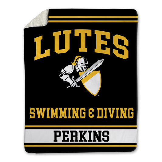 PLU - NCAA Women's Swimming & Diving : Hannah Perkins - Blanket-0