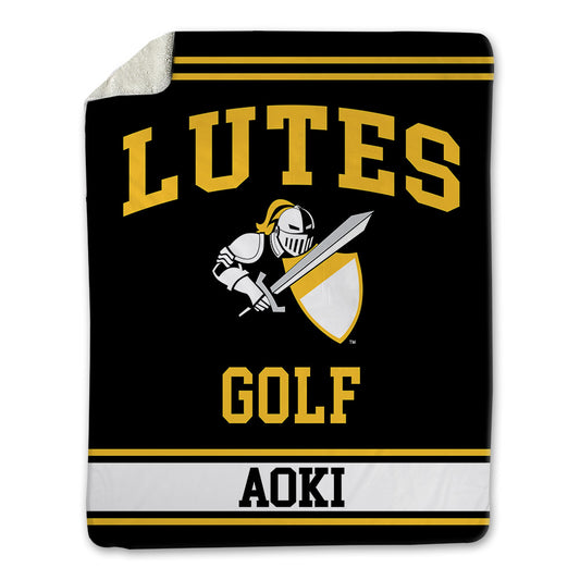 PLU - NCAA Men's Golf : Aiden Aoki - Blanket-0