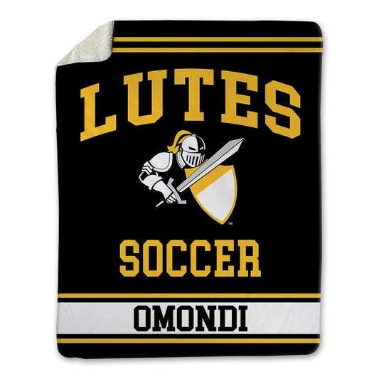 PLU - NCAA Men's Soccer : Alvin Omondi - Blanket-0