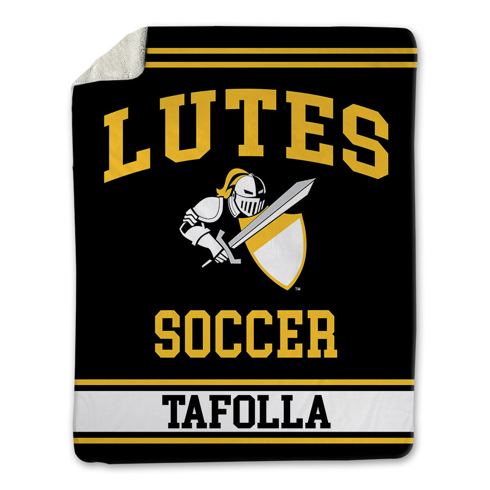 PLU - NCAA Men's Soccer : Samuel Tafolla - Blanket-0