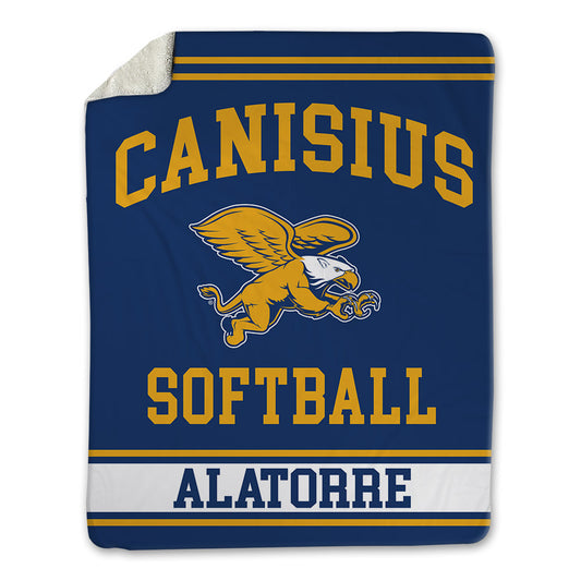 Canisius - NCAA Softball : Bailey Alatorre - Blanket-0