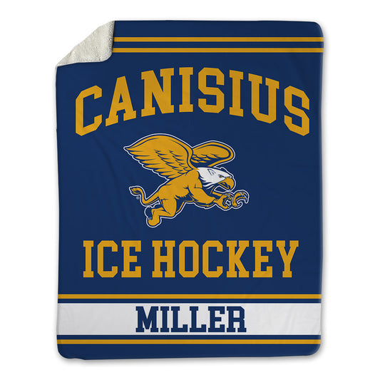 Canisius - NCAA Men's Ice Hockey : Cole Miller - Blanket-0