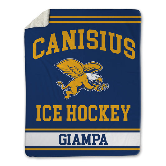 Canisius - NCAA Men's Ice Hockey : Matteo Giampa - Blanket-0