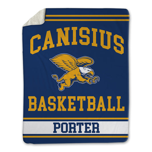 Canisius - NCAA Men's Basketball : TJ Porter - Blanket-0