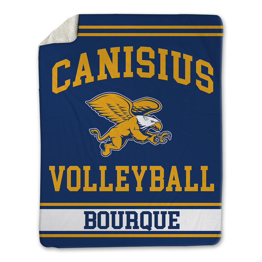 Canisius - NCAA Women's Volleyball : Ella Bourque - Blanket-0