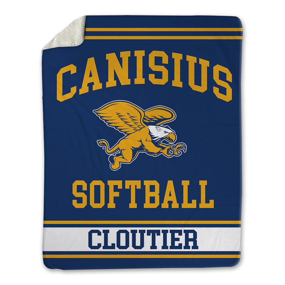 Canisius - NCAA Softball : Alyssa Cloutier - Blanket-0