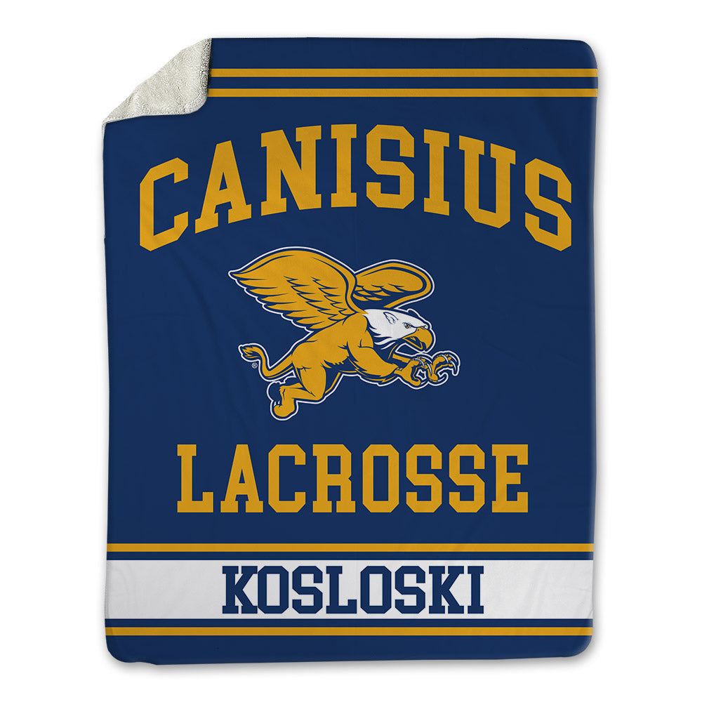 Canisius - NCAA Men's Lacrosse : Sam Kosloski - Blanket-0