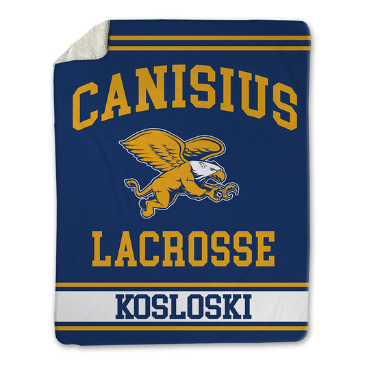 Canisius - NCAA Men's Lacrosse : Sam Kosloski - Blanket-0