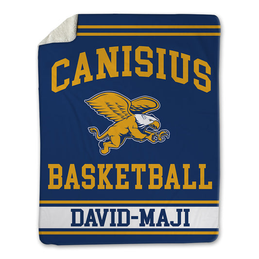 Canisius - NCAA Men's Basketball : Maji David-Maji - Blanket-0