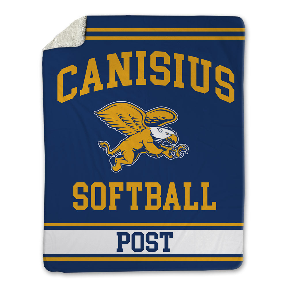 Canisius - NCAA Softball : Abigail Post - Blanket-0