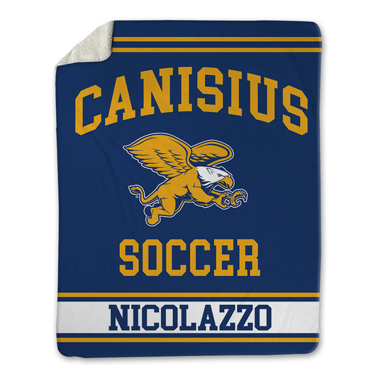 Canisius - NCAA Men's Soccer : Romero Nicolazzo - Blanket-0