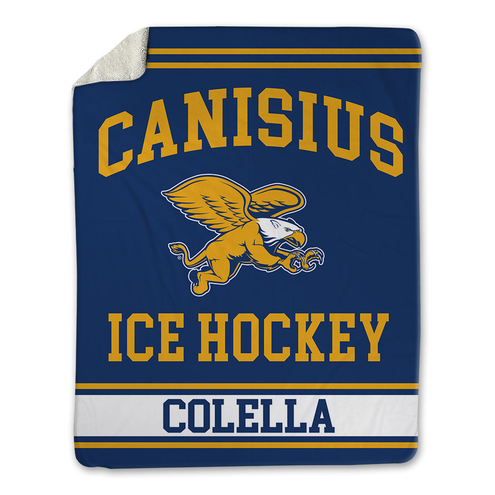 Canisius - NCAA Men's Ice Hockey : Mikey Colella - Blanket-0