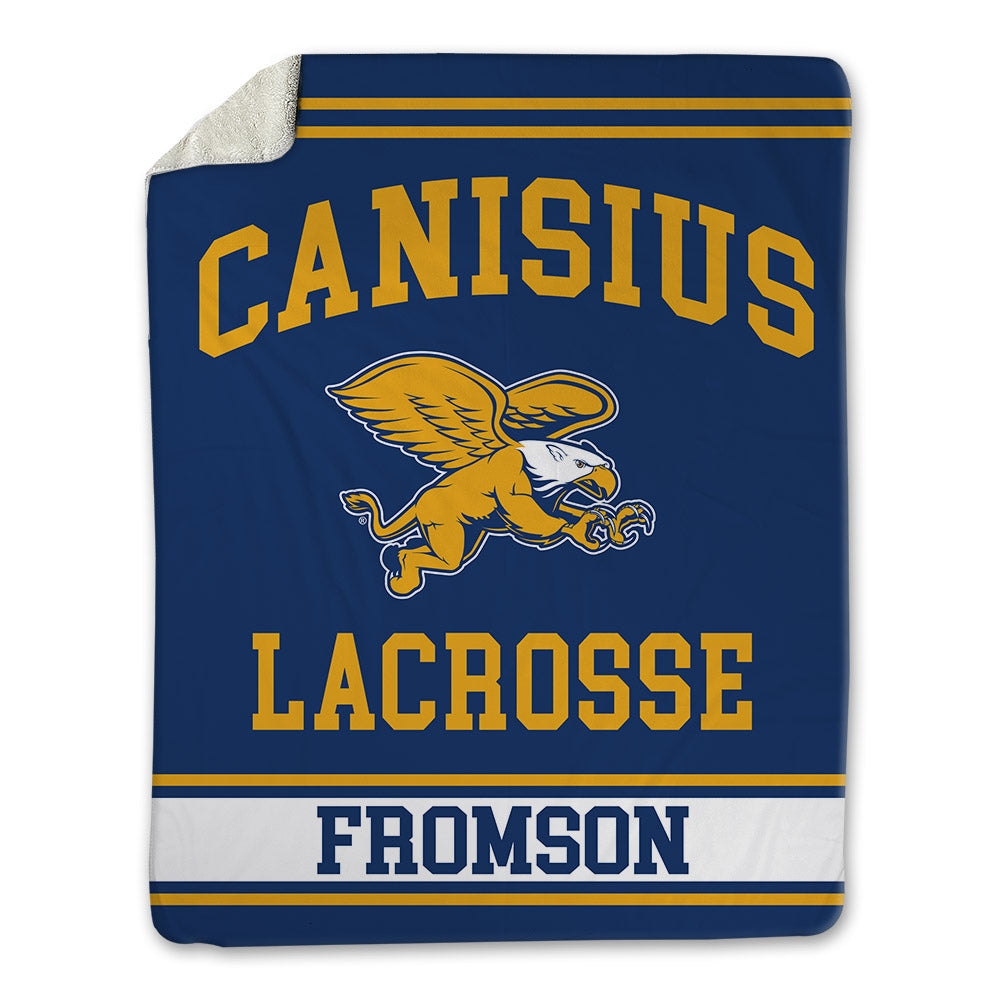 Canisius - NCAA Men's Lacrosse : Chase Fromson - Blanket-0