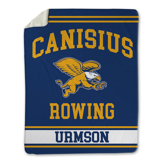 Canisius - NCAA Women's Rowing : Brooke Urmson - Blanket-0
