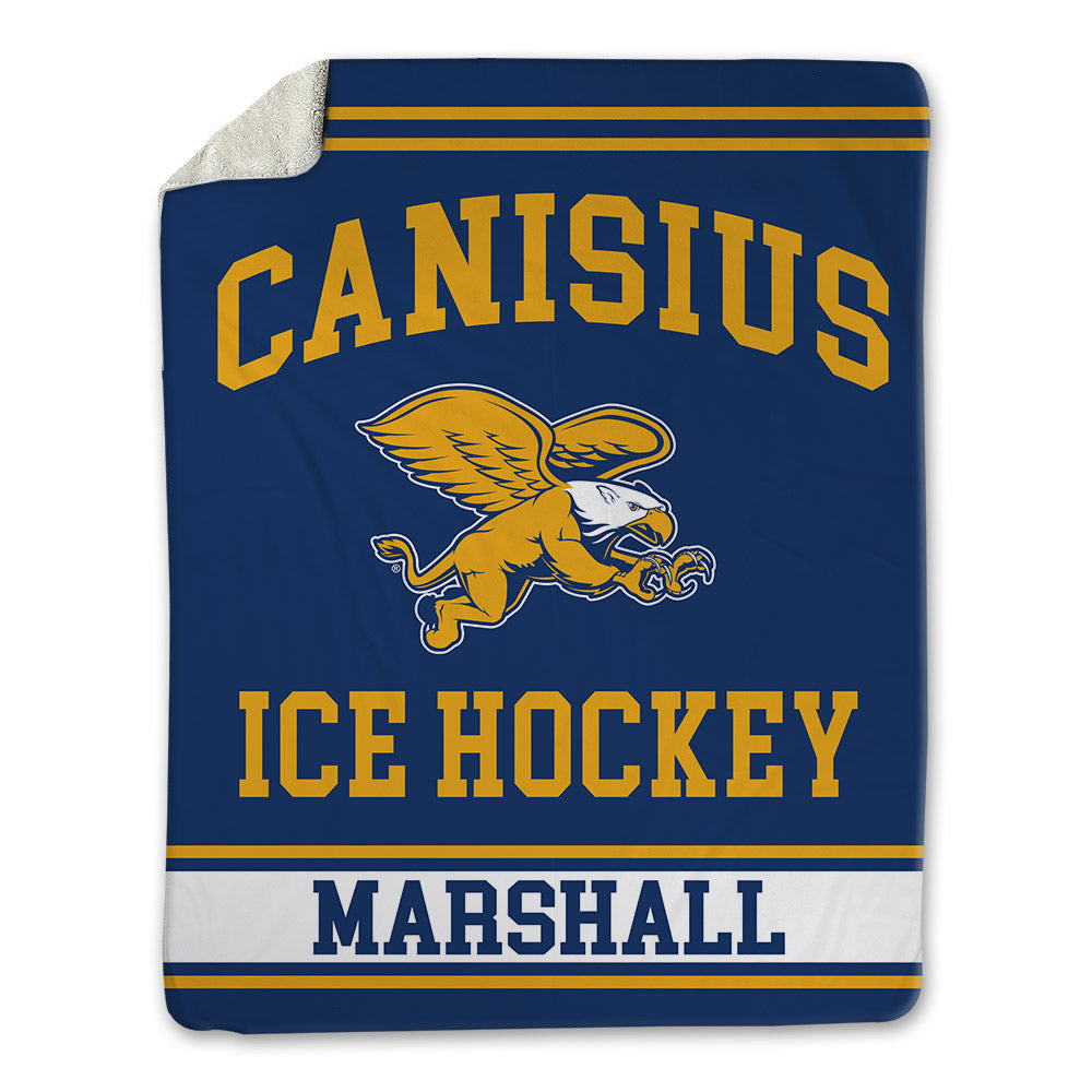Canisius - NCAA Men's Ice Hockey : Luke Marshall - Blanket-0