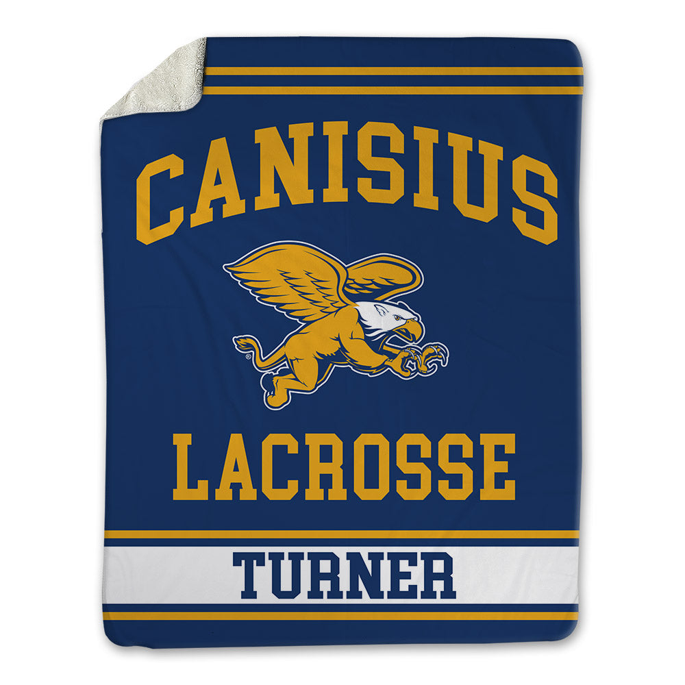 Canisius - NCAA Men's Lacrosse : Greyson Turner - Blanket-0