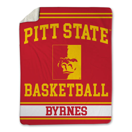Pitt State - NCAA Women's Basketball : Amanda Byrnes - Blanket-0