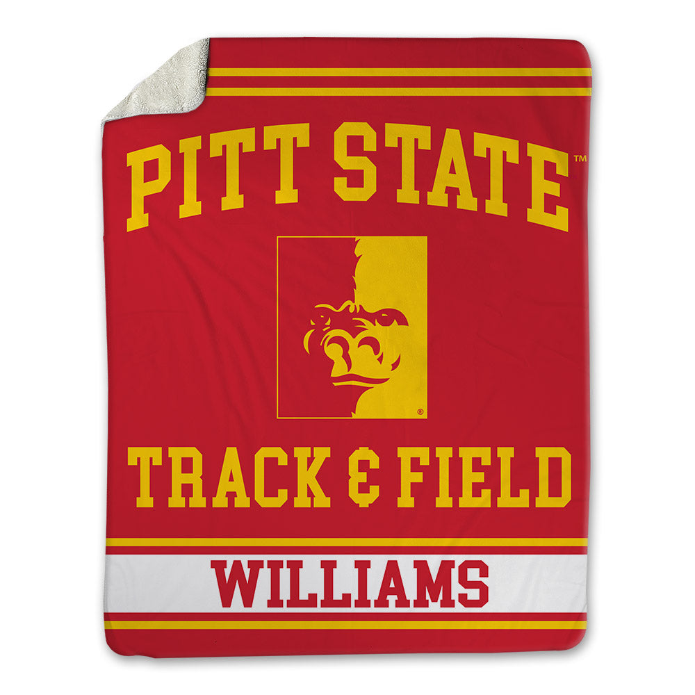 Pitt State - NCAA Men's Track & Field : Amar Williams - Blanket-0
