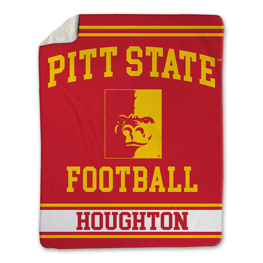 Pitt State - NCAA Football : Jayden Houghton - Blanket-0