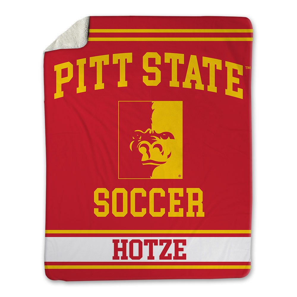 Pitt State - NCAA Women's Soccer : Alyssa Hotze - Blanket-0
