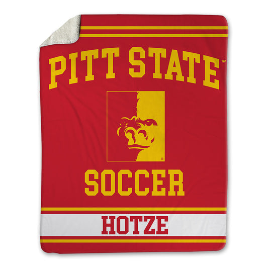 Pitt State - NCAA Women's Soccer : Alyssa Hotze - Blanket-0