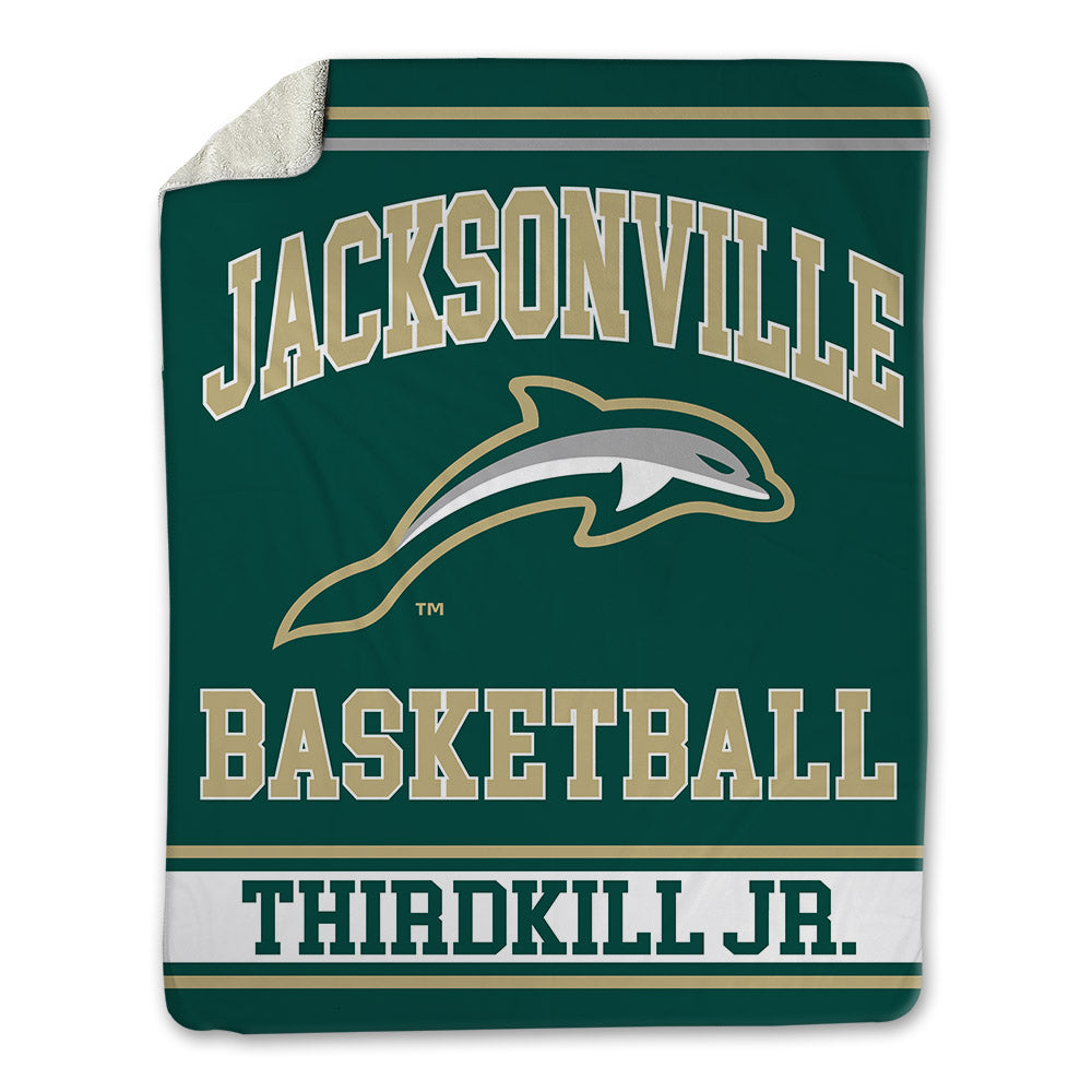 Jacksonville - NCAA Men's Basketball : Jason Thirdkill Jr. - Blanket-0