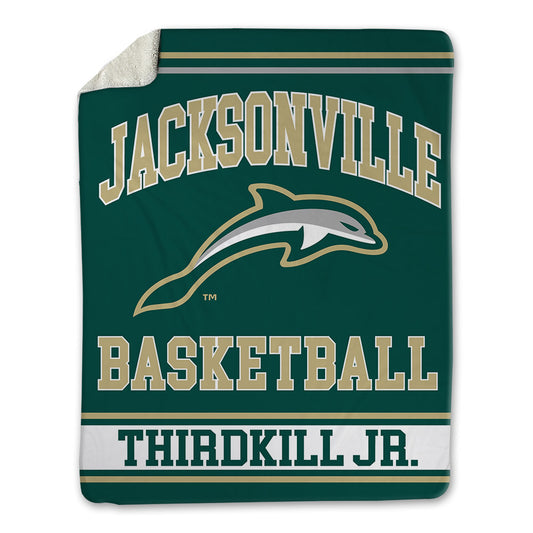 Jacksonville - NCAA Men's Basketball : Jason Thirdkill Jr. - Blanket-0