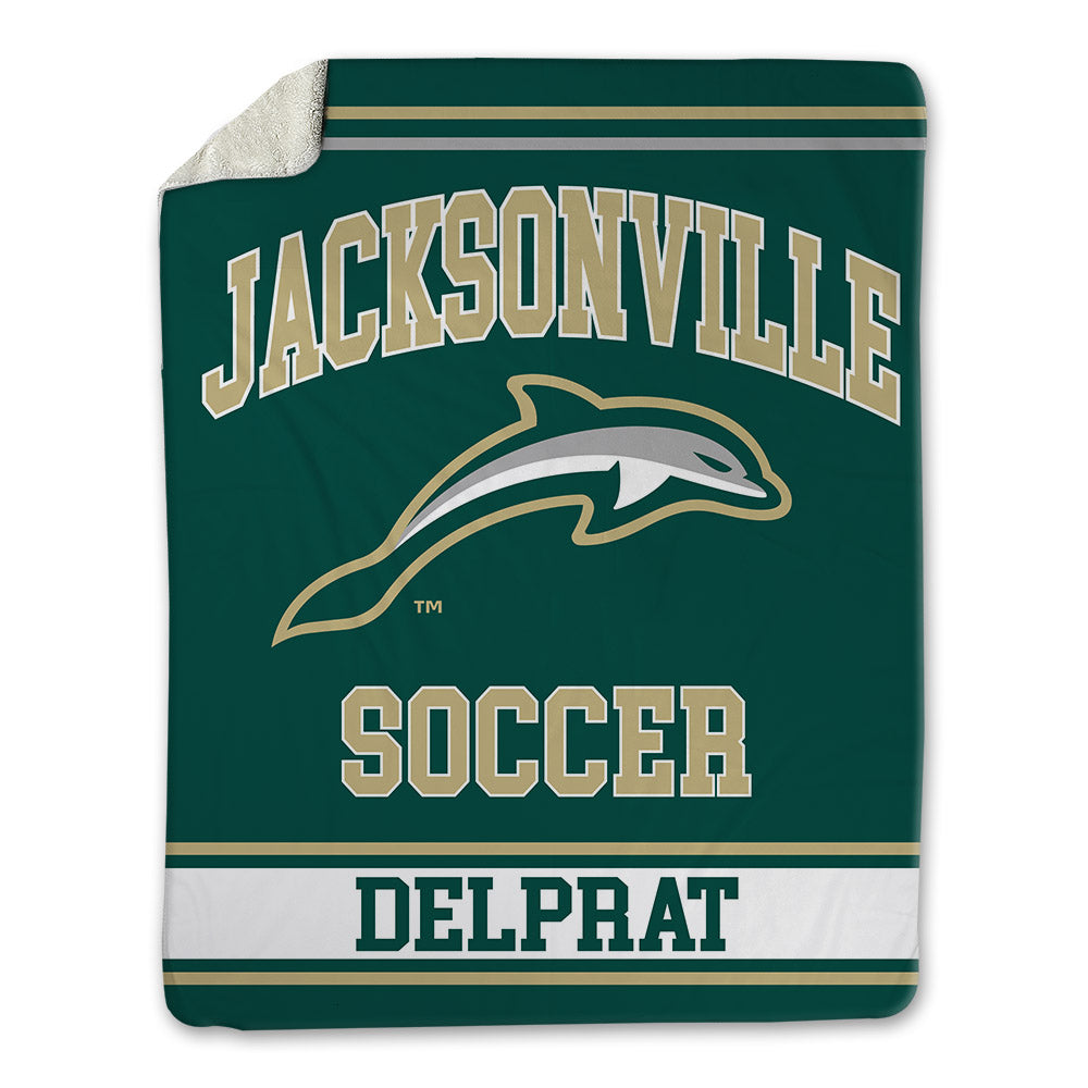 Jacksonville - NCAA Women's Soccer : Julia Delprat - Blanket-0