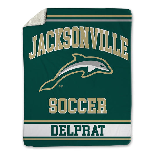 Jacksonville - NCAA Women's Soccer : Julia Delprat - Blanket-0