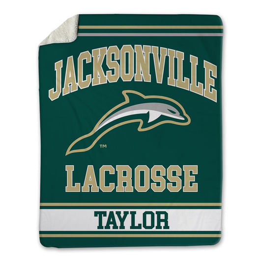 Jacksonville - NCAA Men's Lacrosse : Jack Taylor - Blanket-0