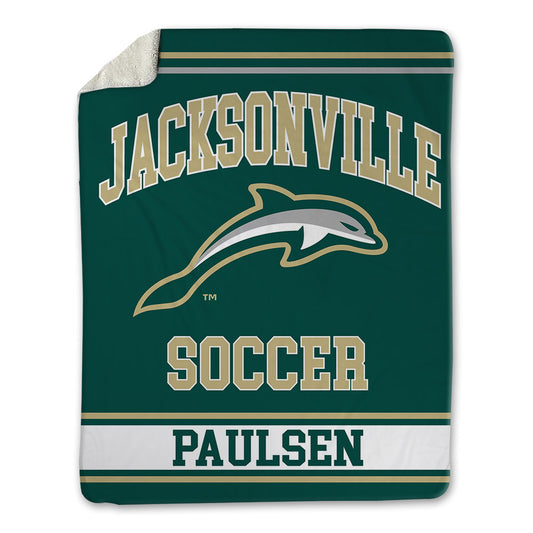 Jacksonville - NCAA Men's Soccer : Nahne Paulsen - Blanket-0