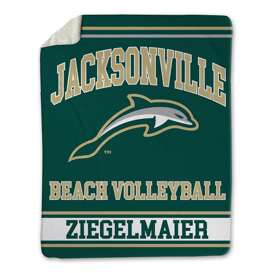 Jacksonville - NCAA Beach Volleyball : Colleen Ziegelmaier - Blanket-0