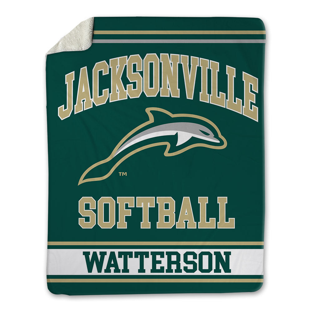 Jacksonville - NCAA Softball : Dacie Watterson - Blanket-0