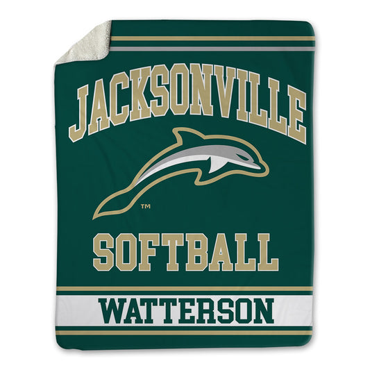 Jacksonville - NCAA Softball : Dacie Watterson - Blanket-0