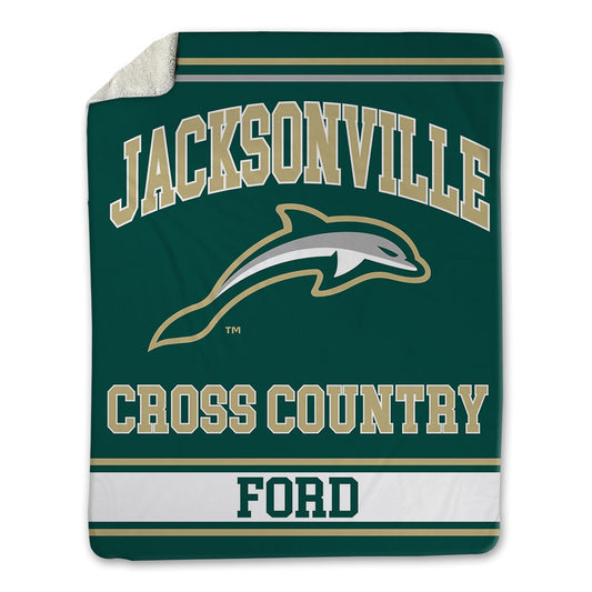 Jacksonville - NCAA Men's Cross Country : Liam Ford - Blanket-0