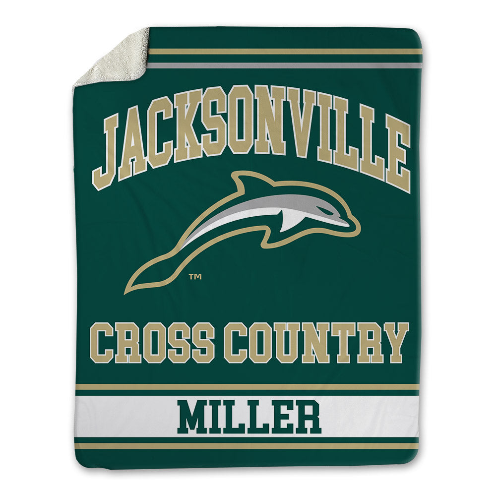 Jacksonville - NCAA Men's Cross Country : Ryan Miller - Blanket-0