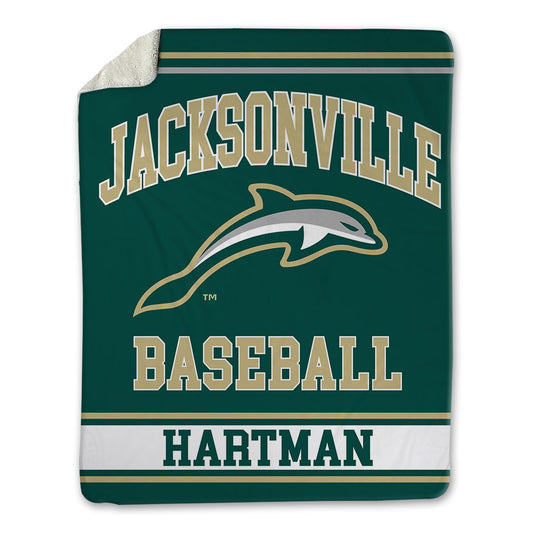 Jacksonville - NCAA Baseball : Logan Hartman - Blanket-0