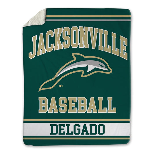 Jacksonville - NCAA Baseball : Abdriel Delgado - Blanket-0